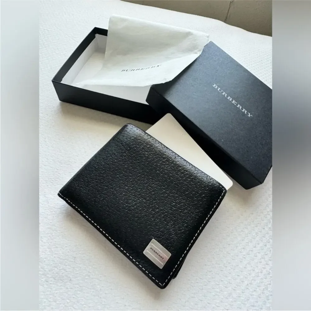Burberry Men’s Black Wallet